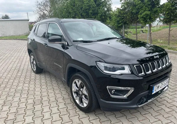 jeep compass Jeep Compass cena 91800 przebieg: 34356, rok produkcji 2019 z Pleszew